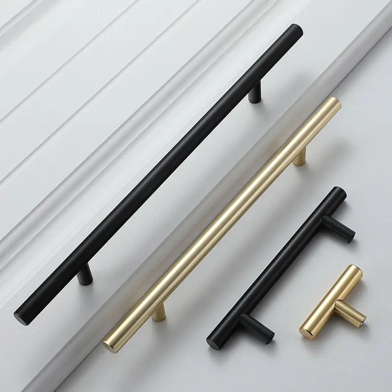Gold Brushed Cabinet Handles & Knobs