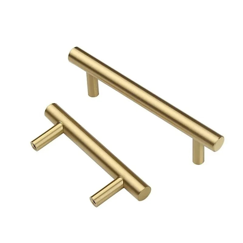 Gold Brushed Cabinet Handles & Knobs